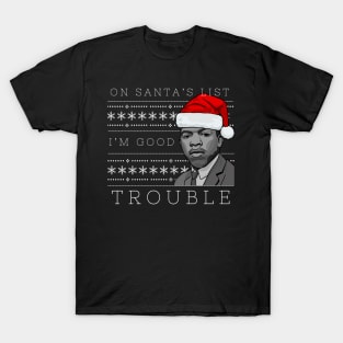 Holiday Sweater: John Lewis: Good Trouble - Santa's List T-Shirt